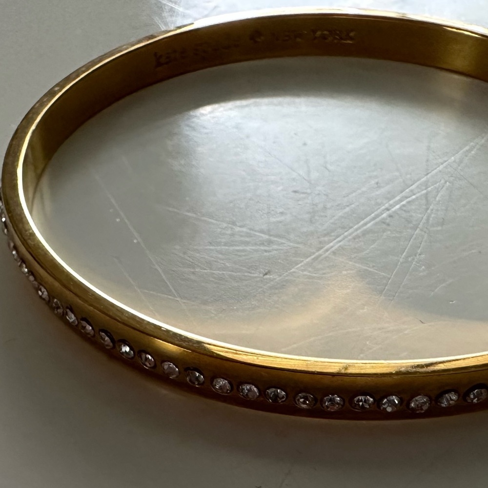 Kate spade bangle with design